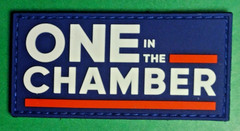 ONE IN THE CHAMBER Tactical Morale Patch SHOT-SHOW 2025 PVC H & L NIP