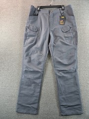 Outdoor Leopard Tactical Pants Men’s 36×30 Gray Ripstop HWB