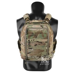 KRYDEX Tactical Zip-on Back Panel for Scarab Carrier Helmet Hydration Backpack