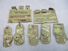 USGI Scorpion OCP MOLLE II Mag Grenade Pouch Set 5.56/.223 7 Piece Rifleman Set