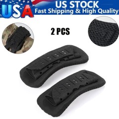 2Pcs Black Shoulder Strap Pads Backpack Strap Cushion Pad Mesh Vest Shoulder Pad