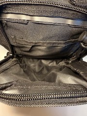 2 In 1 Black Tactical Sling Bag 12”Tall See Details