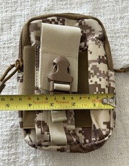 Digital Desert Camo Tactical Molle Pouch EDC Utility Belt Outdoor Waist Bag