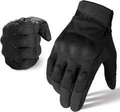 Tactical Gloves for Men Airsoft Camo Breathable Touch Screen Full Finger Gloves