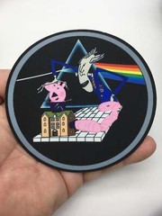 Limited Edition Peppa Floyd Mashup Dark Side Wall Morale Patch Motivational PAT-