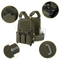 KRYDEX FCPC V5 Tactical Plate Carrier Lightweight Outdoor Combat Protective Vest