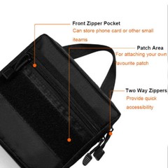 Tactical MOLLE Multifunctional Waist Bags EDC First Aid Kit Organizer Waist Pack