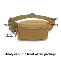 Tactical Pistol Concealed Carry Waist Bag Holster Gun Pouch Case Magazine Pouch