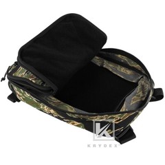 KRYDEX D3 Flatpack Tactical Expandable Travel Backpack MOLLE / PALS Tiger Stripe