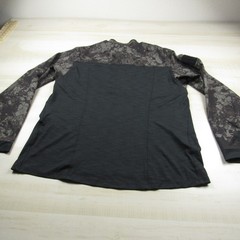 5.11 Tactical Shirt Mens Large Black Gray Veil Camo Assault Zip Combat Utility