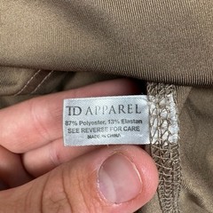 Tactical Distributors Long Sleeve Shooter Shirt Size Large L Coyote Brown