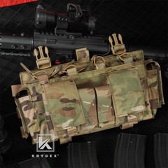KRYDEX Tactical MF IV Placard 556 & 9mm Mag Pouch Front Panel for Carrier Vest