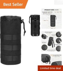 Durable Water-Repellent MOLLE Pouch – Tactical Organizer for Outdoor Activities