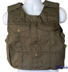 SECOND CHANCE Uniform Shirt Armor Carrier Small 2015-2015 4 Pocket Olive Drab