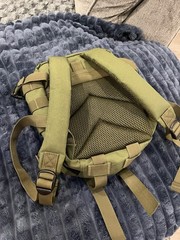 WOLFpak Green Tactical Backpack MOLLE Zip Closure “Trust Your Instincts” Patch