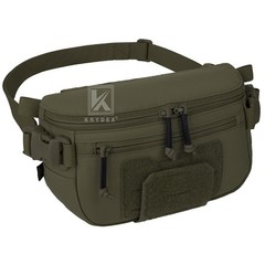 KRYDEX Tactical Convertible 3-in-1 Dangler Drop Pouch for Plate Carrier Vest RG