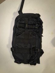 Mercury Tactical Gear Mission Combat Pack Black Backpack