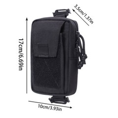 Tactical Molle Pouch EDC Multi-purpose Belt Waist Pack Bag Utility Phone Pocket