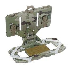 Tactical Phone Holder, Quick Release & Adjustable Phone Mount, Compatible wit…