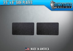 AR500 Level 3 III Body Armor Plates Pair – Curved 3.5 x 6 Side Plates