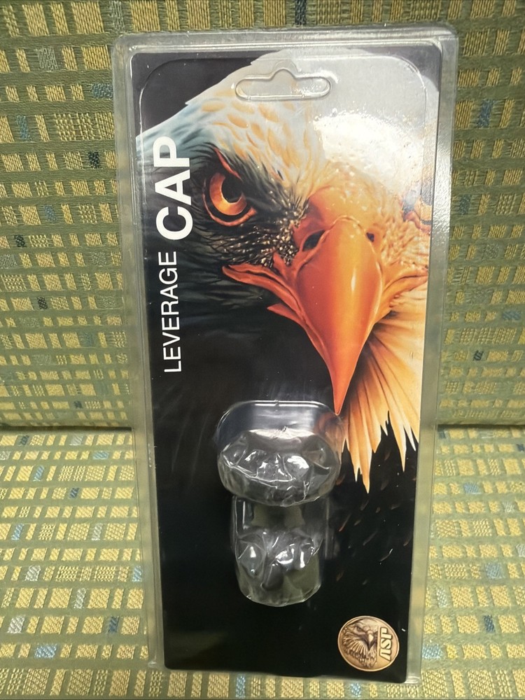 ASP Black Textured Leverage Grip Enhancer End Cap Fits All ASP Batons – Mod 2921