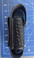 DON HUME C309-F BLACK BASKETWEAVE SILVER SNAP MKIV BODYGUARD 4PUNCH II PEPPER 10