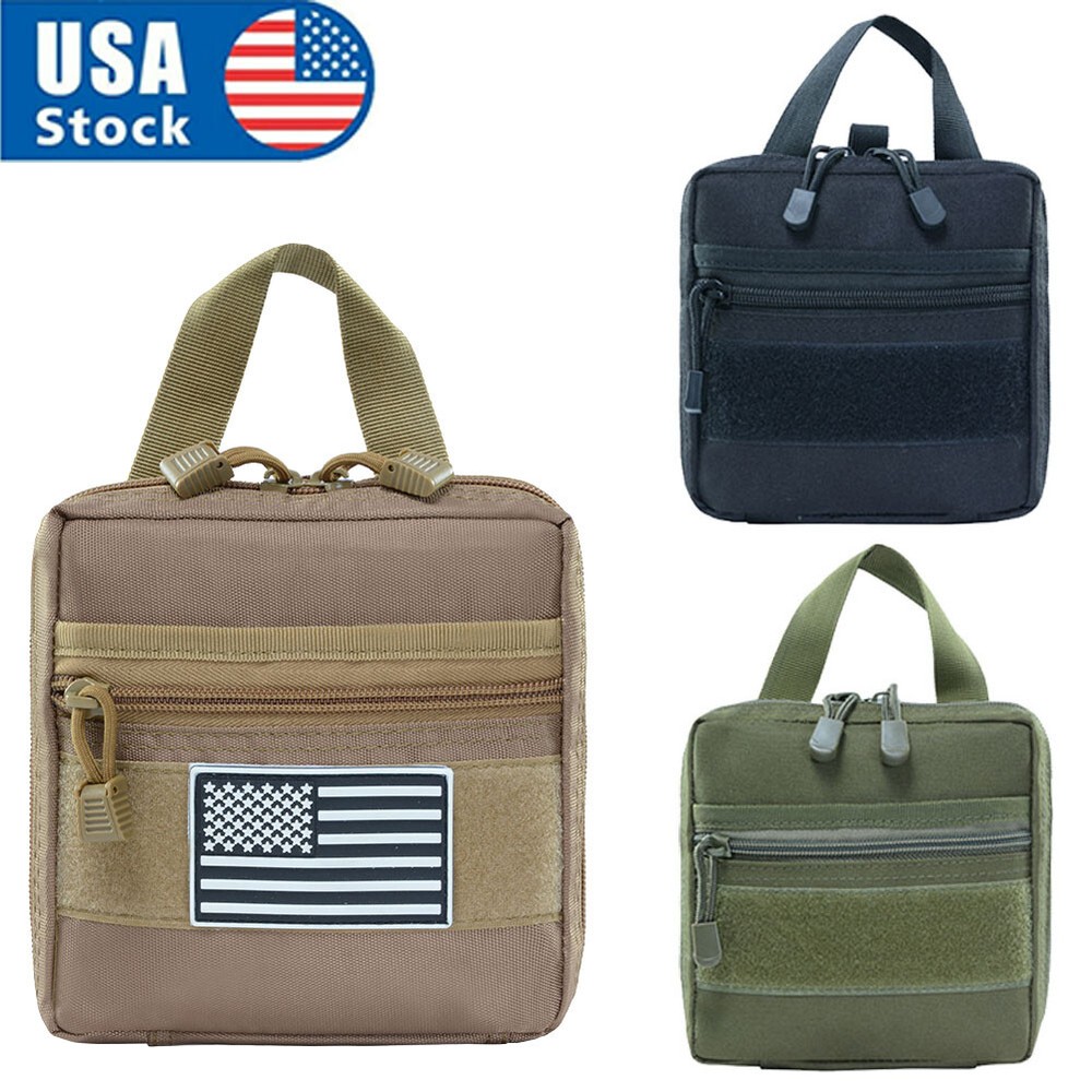 Tactical MOLLE Multifunctional Waist Bags EDC First Aid Kit Organizer Waist Pack