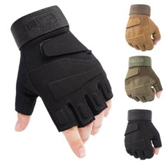 Tactical Half Finger Gloves SWAT Army Military Combat Hunting Shooting Duty Gear