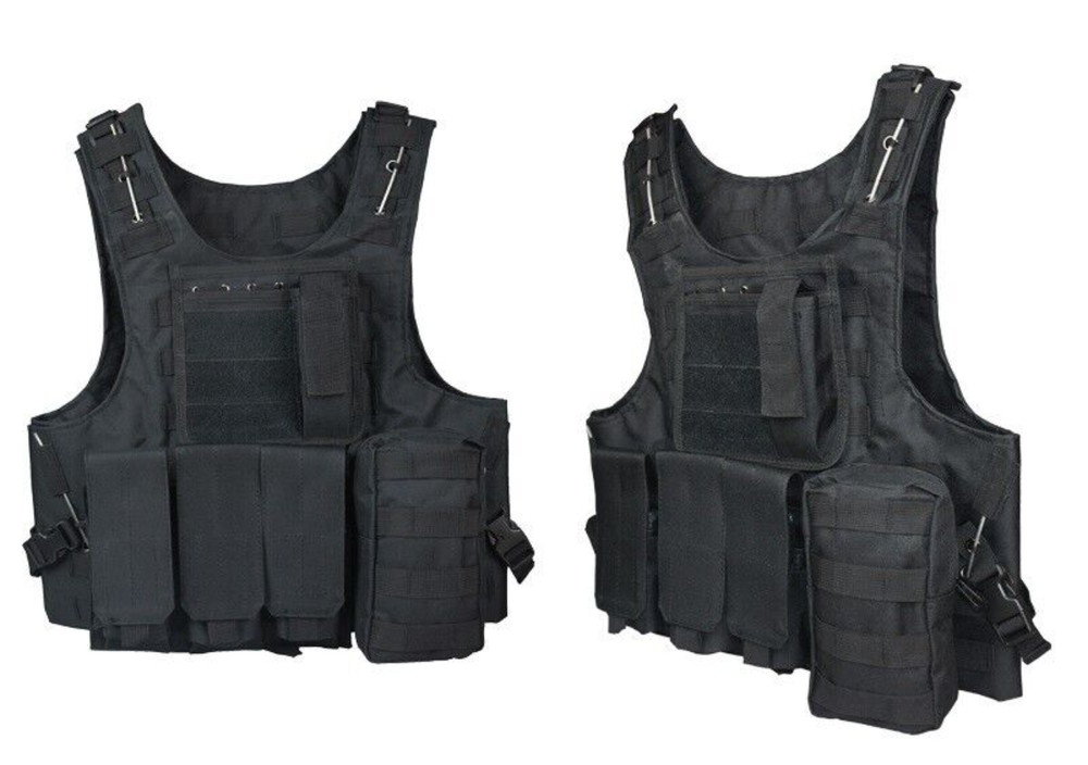 Tactical Vest Weighted Vest Breathable Adjustable Modular Quick Release Vest USA
