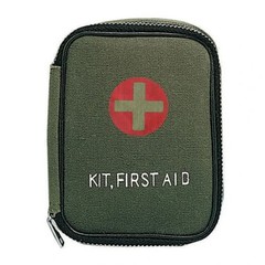 Rothco Military Zipper IFAK Belt Pouch with Exclusive First Aid Supplies