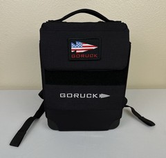 GoRuck Ruck Plate Carrier Backpack Standard Black with 2x 20lbs Ruck Plates READ