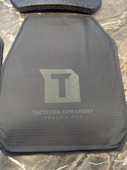 Tacticon Armament Two Threat Level 3 Defense Plates With Trauma Pads