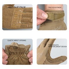 Tactical Full Finger Gloves Touchscreen for Motorcycle Cycling Hunting Hiking