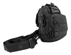 EastWest USA Tactical Gear CONCEALED CARRY MOLLE Sling Bag EDC Chest Pack BLACK