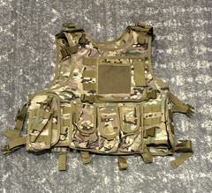 Multicolor Tactical Vest Modular Pouches Adjustable Durable Nylon for Hunting