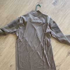 BP Shield Tactical Long Sleeve Shirt Men’s L Regular Brown Solid Polyester