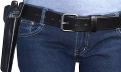 Full Grain Leather Concealed Carry Gun Belt