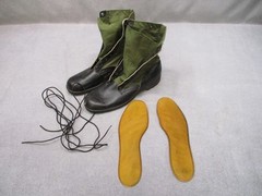 Vintage US Military Jungle Spike Protective Boots Size 13 XN Genesco Surplus