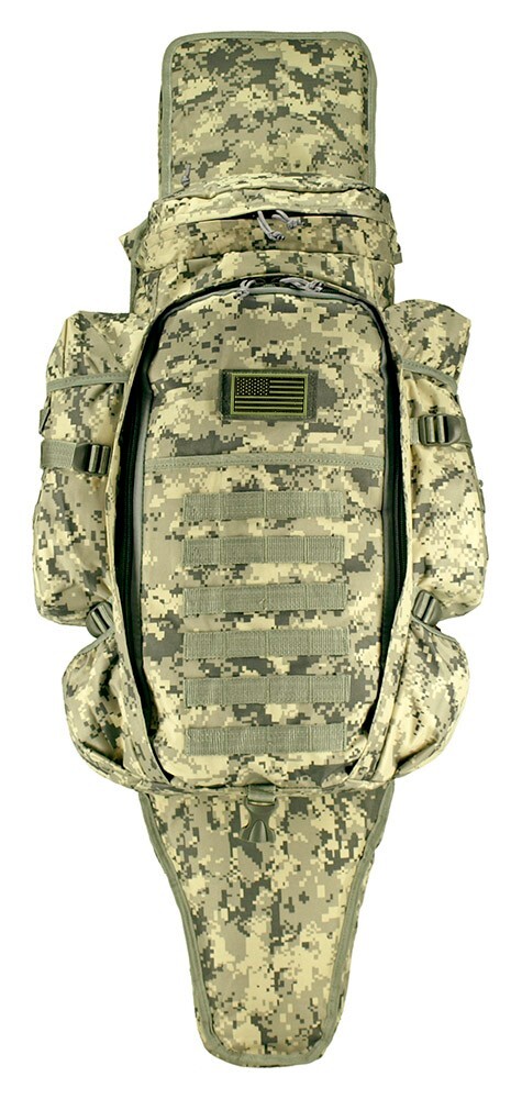 East West 911 Tactical Full Gear Rifle Gun Combo Backpack Digital Camo RTC538acu