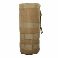 Tactical Molle Water Bottle Bag Military Belt Holder Drawstring Kettle Pouch US