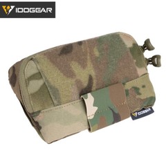 IDOGEAR Tactical MOLLE Pouch Accessory Pouch Chest Storage Admin Pouch Camo Army