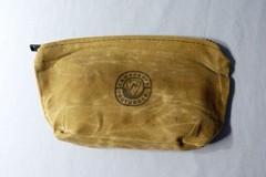 Campcraft Outdoors Accessory Tote Waxed Canvas 10.5 x 4.5 x 3
