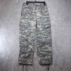 USGI ARMY ACU Digital Combat Cargo Camo Pants Flame/Bug Resistant Small X-Short