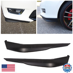 Ecotric Front Bumper Spoiler Lip Compatible 2013-2015 Honda Accord 4 Door Sedan