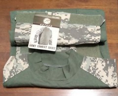 ROTHCO 90000 NYCO FR Fire Retardant Combat Shirt L-size ACU Digital Camo New