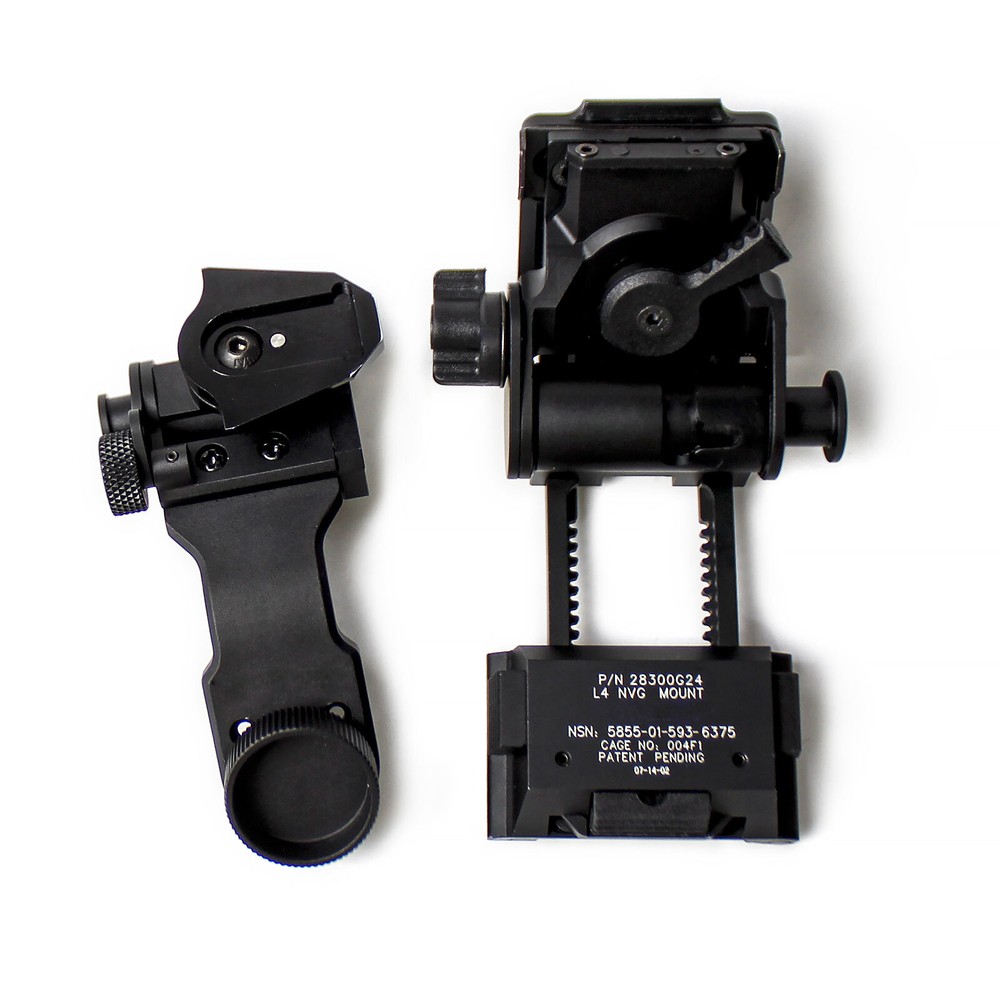 Metal L4G24 NVG Mount with J-Arm / RQE Dual Bridge Night Vision Mount For Helmet