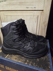 BATES RALLYFORCE New In Box Tactical Boots Tall Zip Black Womens Size 9 M NIB