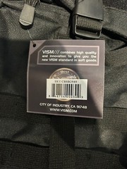NEW!! VISM Tactical Unparalleled Performance Shooters Gear Back Pack – Black