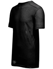 Tru-Spec Men’s XFire Baselayer Crew Neck Short Sleeve Shirt BLACK SM 2761003