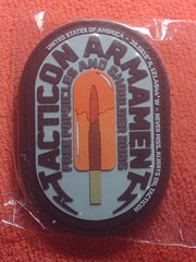 TACTICON ARMAMENT Morale Patch SHOT-SHOW 2025 PVC H & L NIP FREE POPSICLES